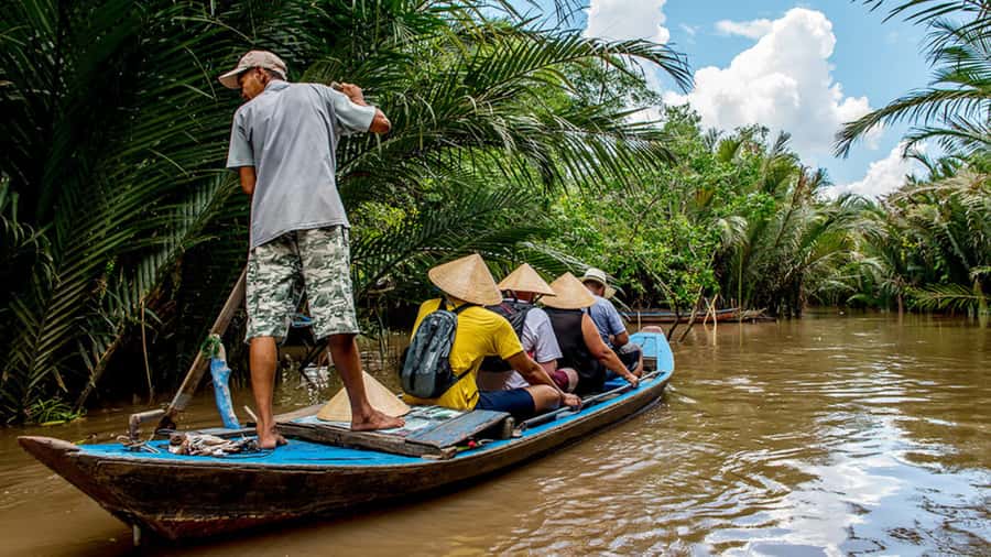 1 Day Mekong Tour: Cai Rang Floating Market & MyTho-Ben Tre - Coconut candy, honey tea, and sales stops