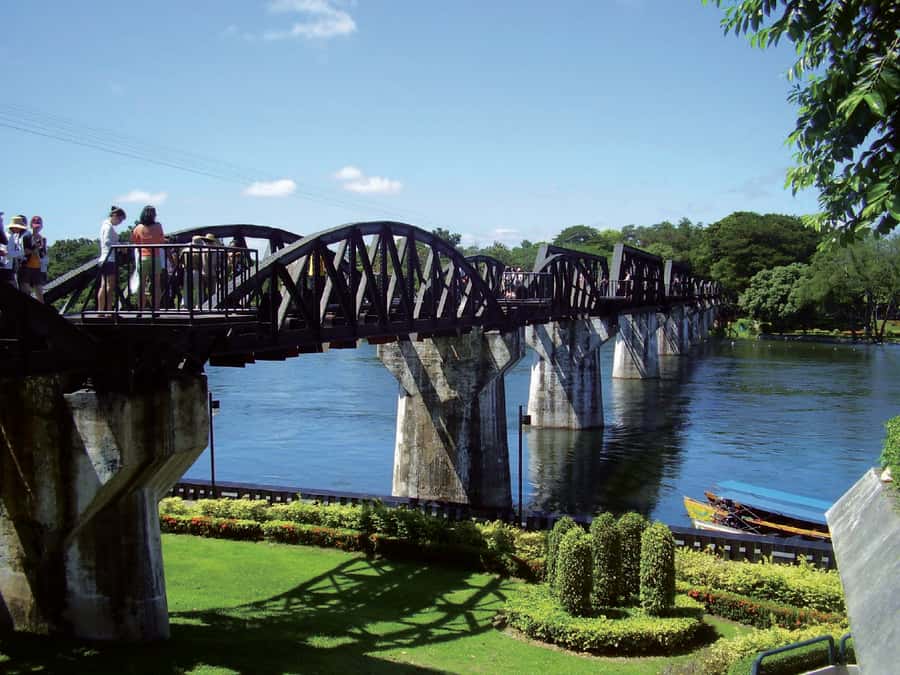 3-Day River Kwai, Floating Market and Erawan Waterfalls - Hellfire Pass and the Death Railway