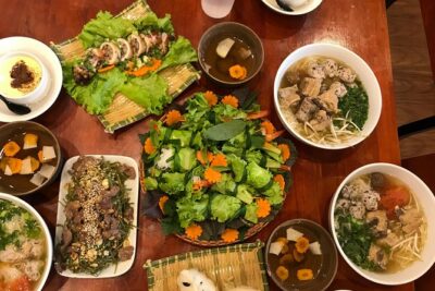 5 Traditional Dishes Hanoi Cooking Class with Market Trip