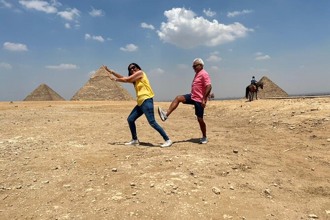 8-Hours Private Guided Tour in Giza , Egyptian Museum & Market with Lunch - Local lunch: koshary or falafel without fuss