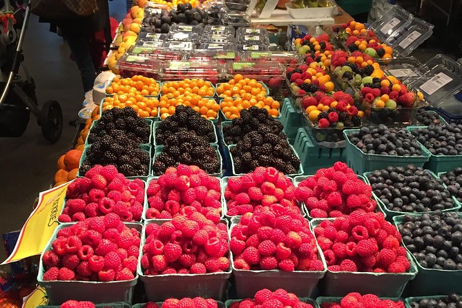 A Wok Around Food Tour of the Granville Island Public Market - The first tastes: a map of the market in edible form