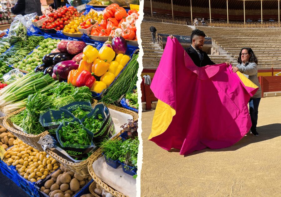 Alicante: Bullring and Central Market Gastronomic Tour - What the bullring visit actually includes
