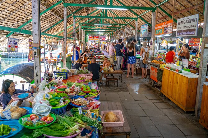 Amphawa Floating & Maeklong Railway Train Market Private Tour - Food, costs, and what is included