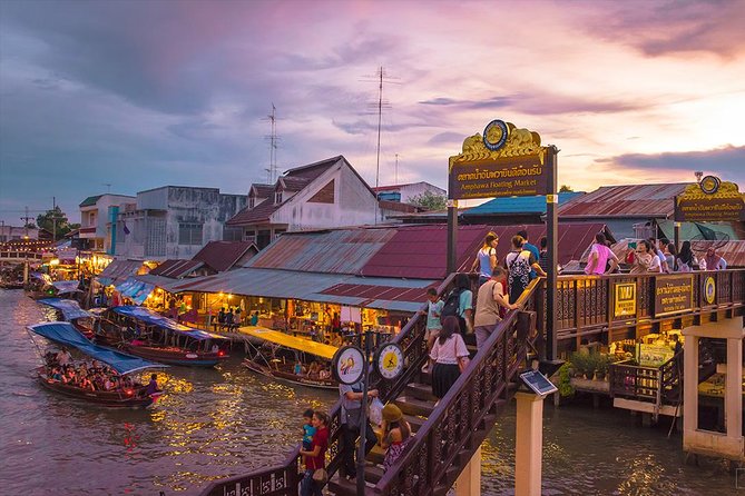 Amphawa Floating Market Tour with Maeklong Railway Market (SHA Plus) - Amphawa Floating Market and the canal ride