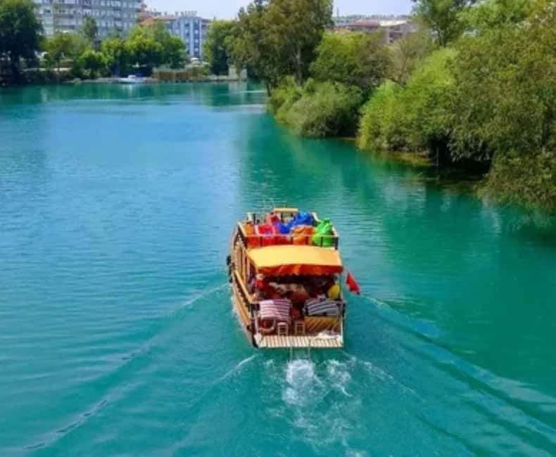Antalya & Side: Manavgat River Cruise, Waterfall & Bazaar - A six-hour Manavgat day with three very different stops