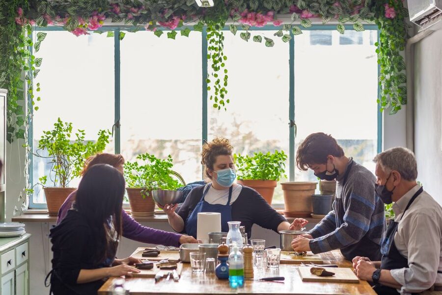 Athens: Food Market Visit and Cooking Class with Wine - Practical drawbacks to consider