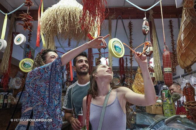 Athens, Greek food tour including market visit - Varvakeios Market, Athens at its most direct