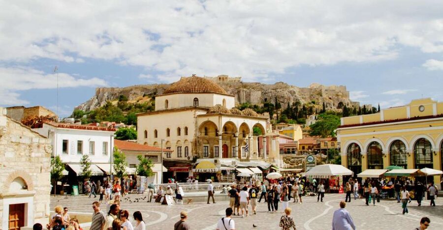Athens: Street Food Tour Market & City Centre - Parliament and Ermou Street: Athens in the present tense
