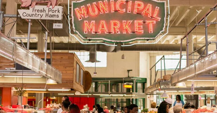 Atlanta: Historic Market Food Tour and Biscuit Cooking Class - Inside Atlanta’s oldest market