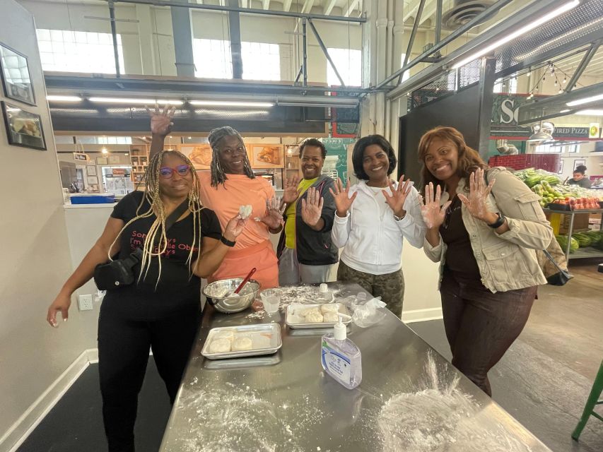 Atlanta: Historic Market Food Tour and Biscuit Cooking Class - Eight tastings, four vendors, and a full Southern plate