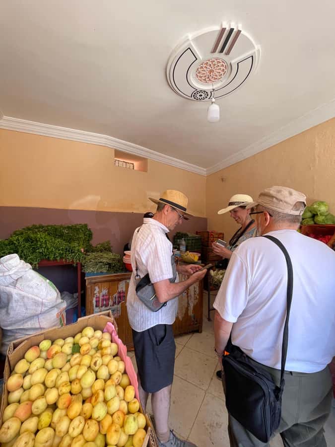 Atlas Mountains Day Trip: Market, Cooking & Village Walk - Mint tea above Imlil Valley