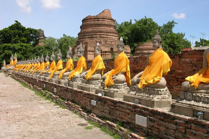 Ayutthaya Glittering Sunset, Boat Ride, Noted Sight, Local Market - Guide quality and the value of the $60.10 price