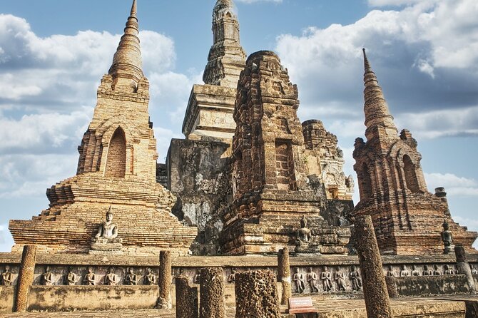 Ayutthaya Tour with Elephant Village, ATV & Floating Market - Four quieter temples on the ATV route