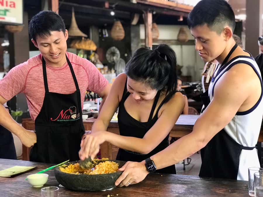 Bali: Balinese Cooking Class and Market Tour - From Seminyak market to Balinese kitchen