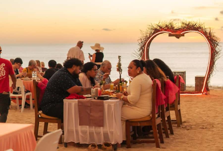 Bali: Jimbaran Seafood Market Tour with Sunset Dinner - Grilling over coconut husk coals