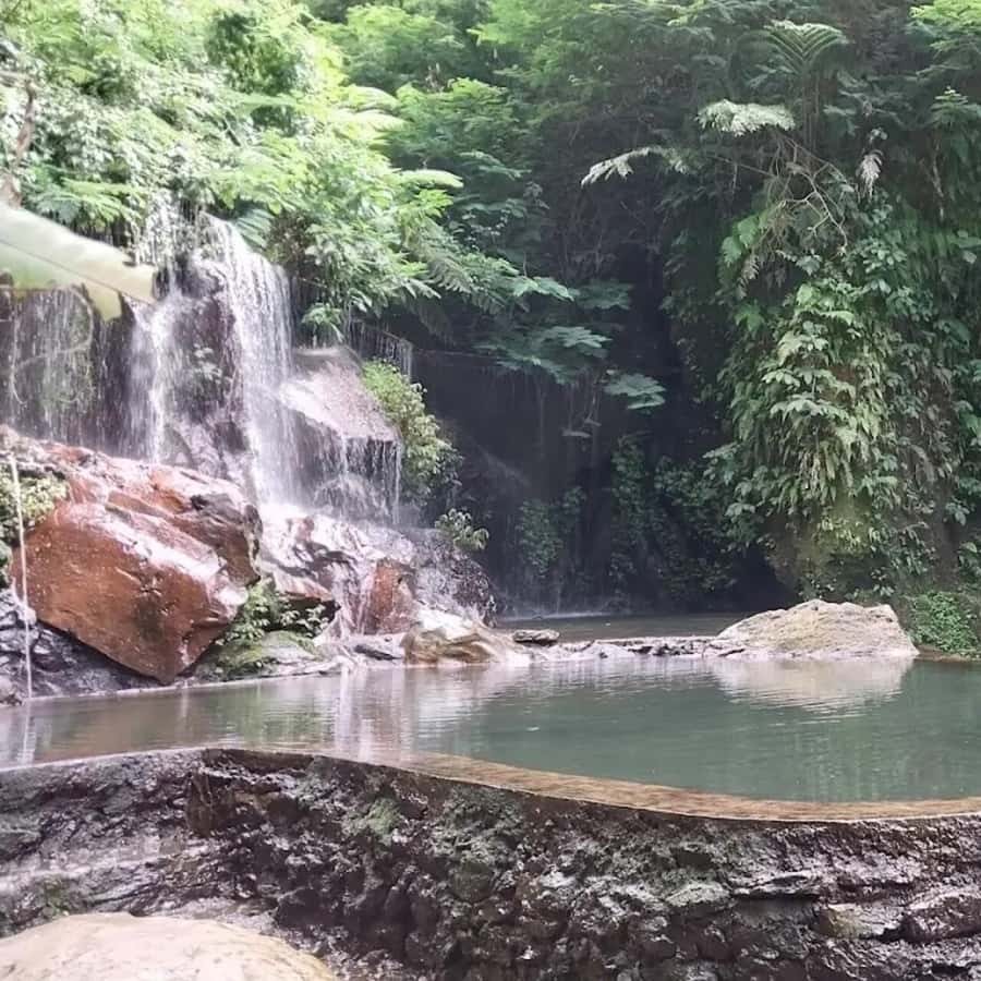 Bali: Penglipuran Village, Waterfall, and Night Market Tour - Goa Raja Waterfall and the question of swimming