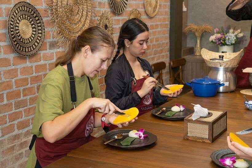 Bangkok: Cooking Class with Market Visit & Tuk Tuk Ride - Four Thai dishes, but not a full professional kitchen lesson