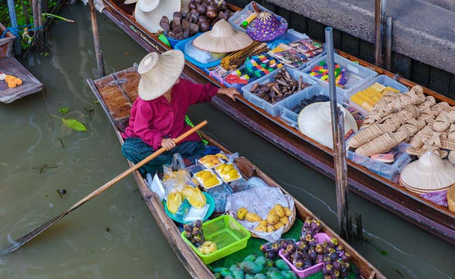 Bangkok : Damnoen Saduak & Train Market Car Excursion - Key points at a glance
