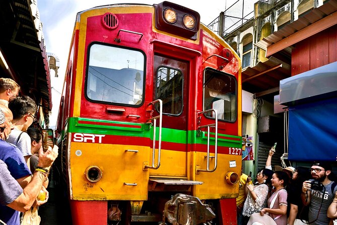Bangkok: Floating Market and Train Market Experience - The countryside train ride adds real local texture
