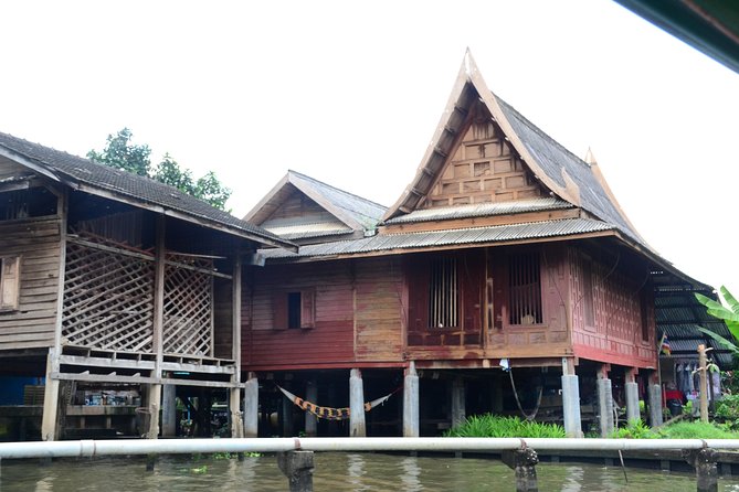 Bangkok Floating Markets and Boat Tour - The orchid farm and ordinary neighborhood views