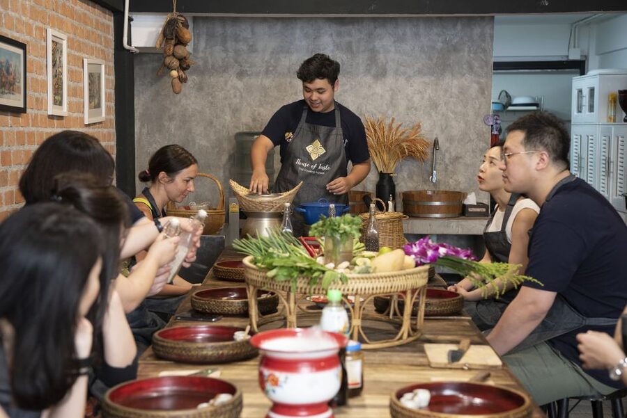 Bangkok: Hands-on Thai Cooking Class and Market Tour - What each dish teaches you