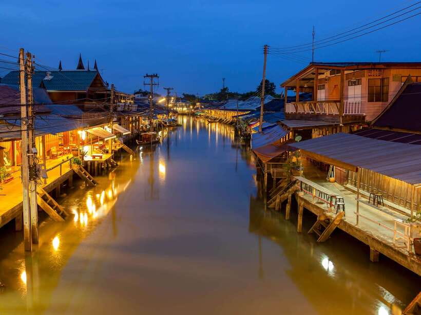 Bangkok: Maeklong Railway & Amphawa Floating Market Day Trip - What the $49 price covers