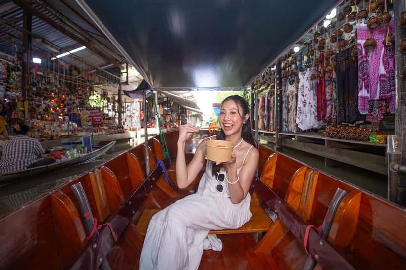 Bangkok: Premium Damnoen Saduak & Railway Market By Food Bus - Key points at a glance