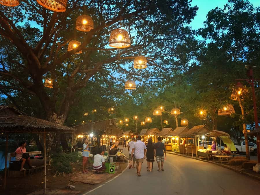 Bangkok: Private Trip to Ayutthaya Temples & Night Market - A private vehicle makes the long day easier