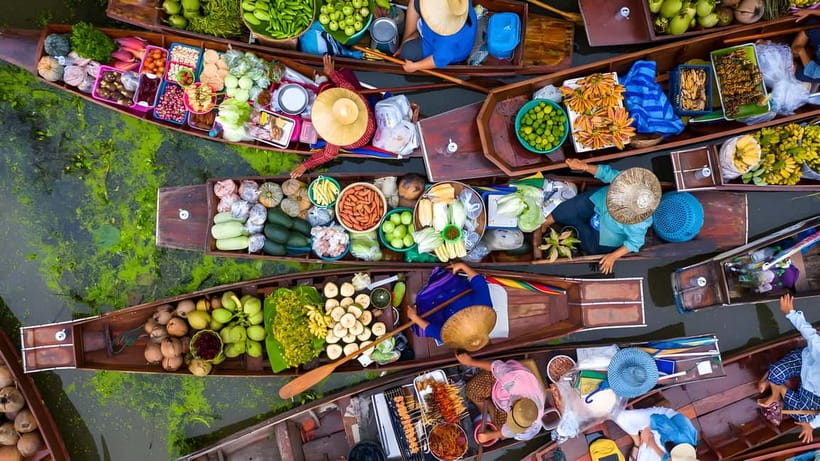 Bangkok: Railway, Floating Market & Chao Phraya Cruise Tour - Returning to Bangkok for the Chao Phraya sunset