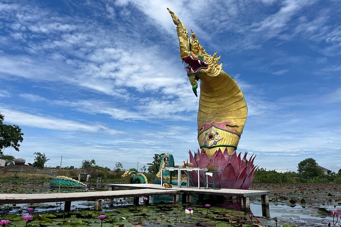 Bangkok: Red Lotus Pond & Thonburi Market - Red Lotus Pond: three hours among the flowers