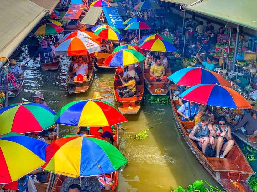 Bangkok: Train Market & Floating Market with Boat Ride - How much time do you really spend at each stop?
