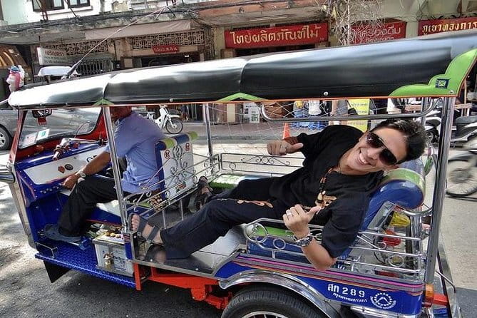 Bangkok TUK TUK Twilight Cultures Market and Food Taste - What dinner really means on this tour