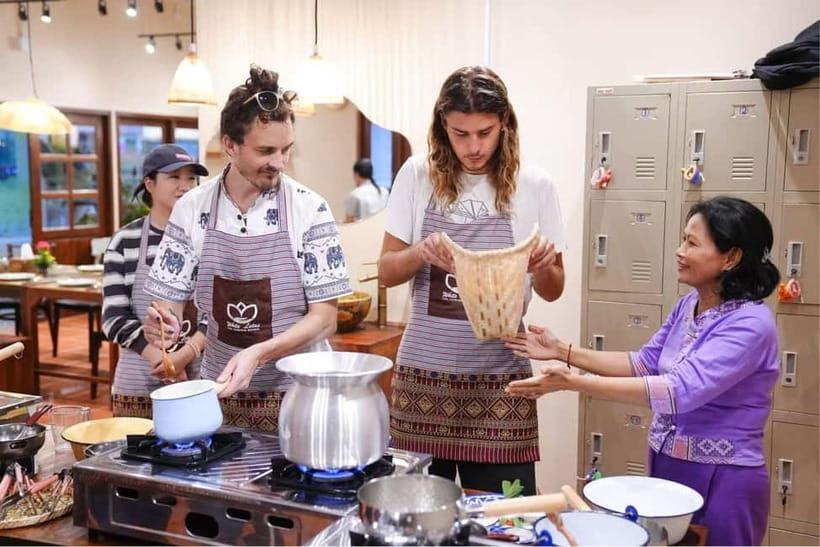 Bangkok: White Lotus Thai Cooking Class with Market Tour - The market walk puts Thai ingredients in context