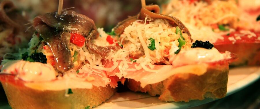 Barcelona: 4-Hour Private Market & Foodie Tour - Mediterranean tapas with fish, meat, and vegetables
