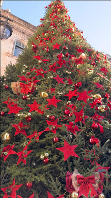 Barcelona: Christmas Lights and Markets Bike Tour - Sagrada Família and its Christmas market