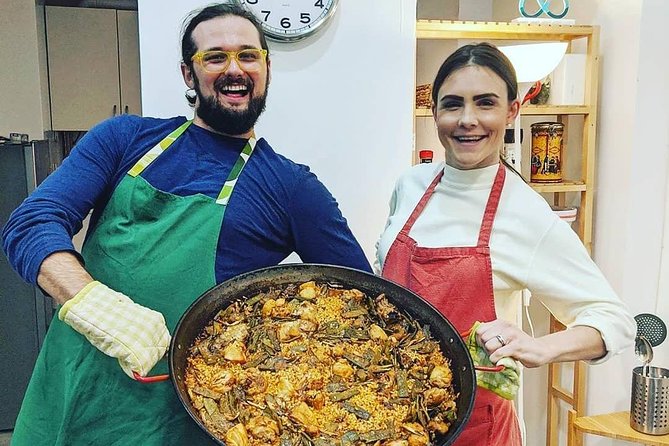 Barcelona : Paella Cooking Experience + Boqueria Market Exclusive Tour - A short walk through Barcelona’s oldest center