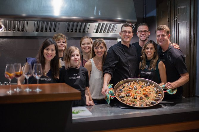 Barcelona : Paella Cooking Experience + Boqueria Market Exclusive Tour - Timing, booking, and cancellation details