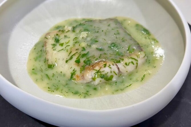 Basque Cooking Experience: Market Tour & Hands-On Class English - Four Basque dishes, from cod to cheesecake