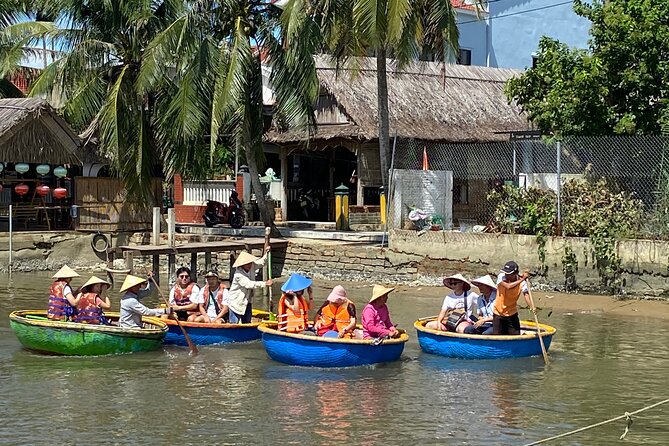 Bay Mau Cooking Class with Market Tour and Basket Boat Ride - Drinks, river views, and the pace of the afternoon