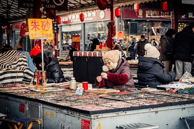 Beijing Culture Tour to Antique Market and Cloisonné Workshop - Booking, group size, and cancellation details