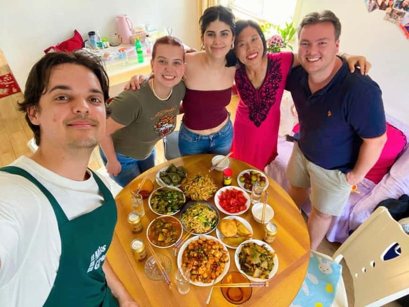 Beijing: Vegan Home Cooking & Local Market Tour with Sanxia - A Beijing food experience built around a real home kitchen
