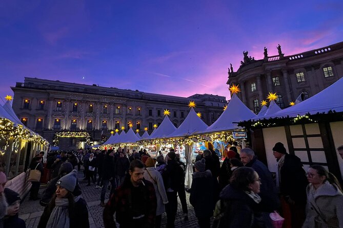 Berlin Christmas Markets Walking Tour - The Humboldt Forum brings lights and a grand setting