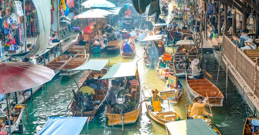 BKK : Private Damnoen Saduak Floating Market Half Day - Shopping from the boat without losing your patience