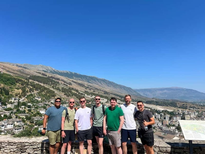 Blue Eye & Gjirokaster: 4x4 Tour and Old Bazaar - The road to Gjirokaster and its hilltop castle