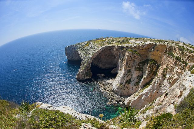 Blue Grotto & Sunday Market at Marsaxlokk Fishing Village - Seeing the Blue Grotto before the crowds build