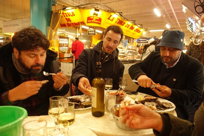 Bordeaux Market Tasting by Food Lover Tour - The main tasting at Marché des Capucins
