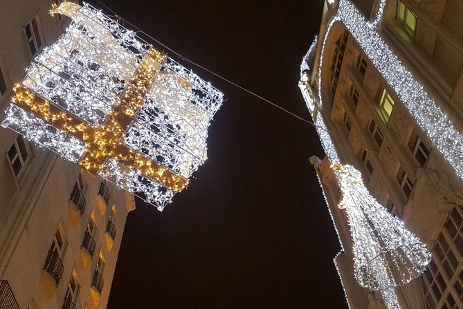 Budapest Christmas Market Tour with Basilica visit & Chimney cake - Walking beside the Danube at night
