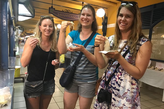 Budapest Market Tour & Home Cooking Class with local Chef & Guide - Sitting down to eat what you made