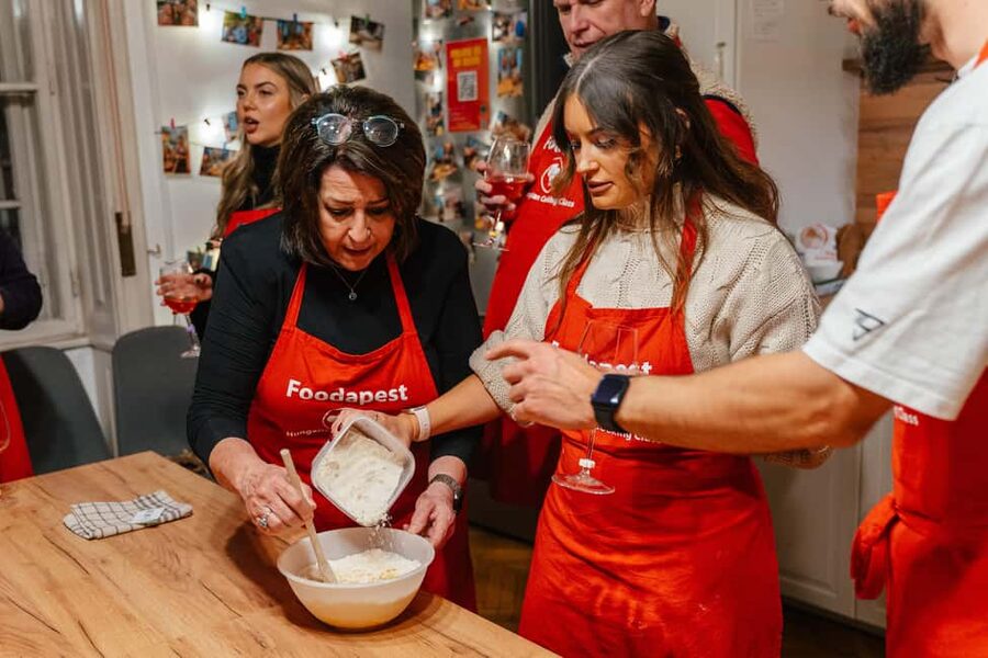 Budapest: Small-Group Cooking Class & Market Tour with Local - What happens inside the Budapest apartment