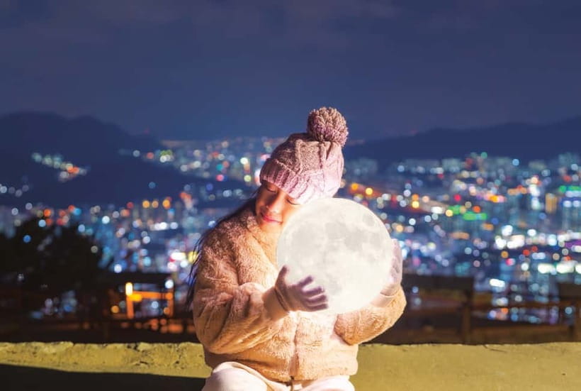 Busan Night Tour: Market, Skywalk & Optional SnapShot - Nuribaragi Observatory and the coastal hills